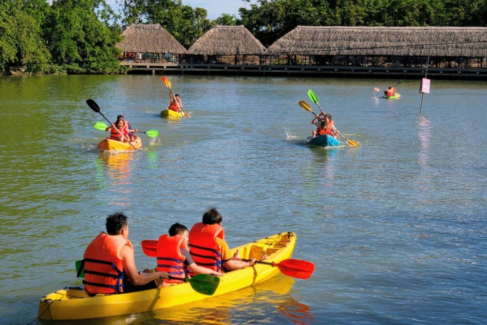 Chèo Thuyền Kayak 