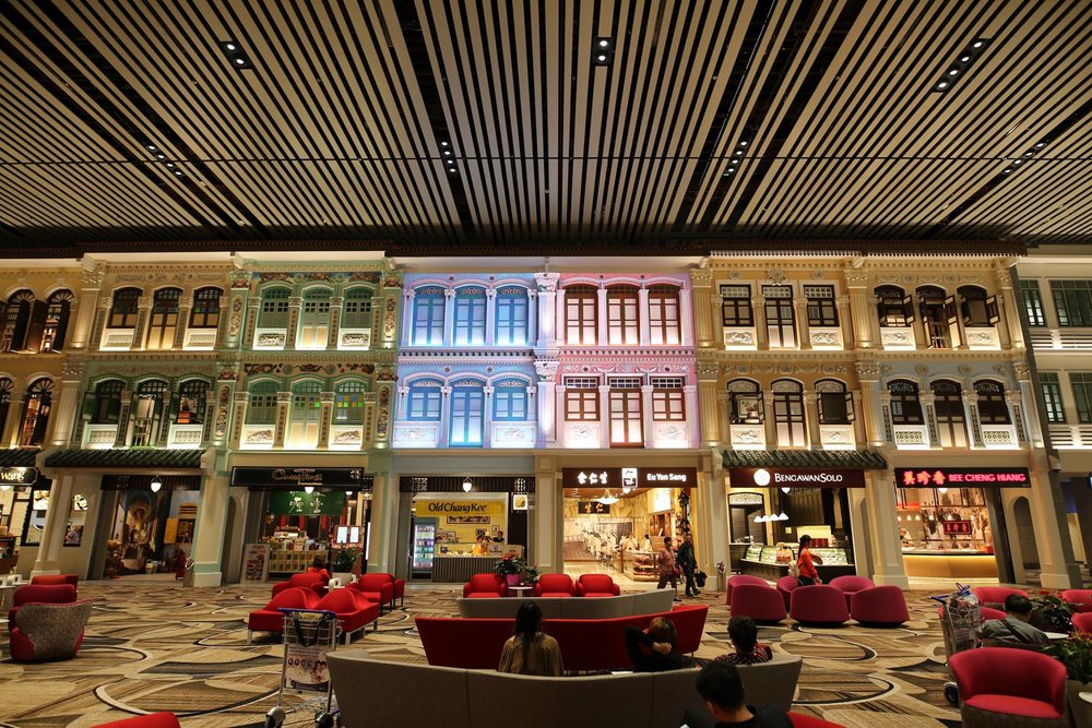 Shops in Changi Airport Terminal 4