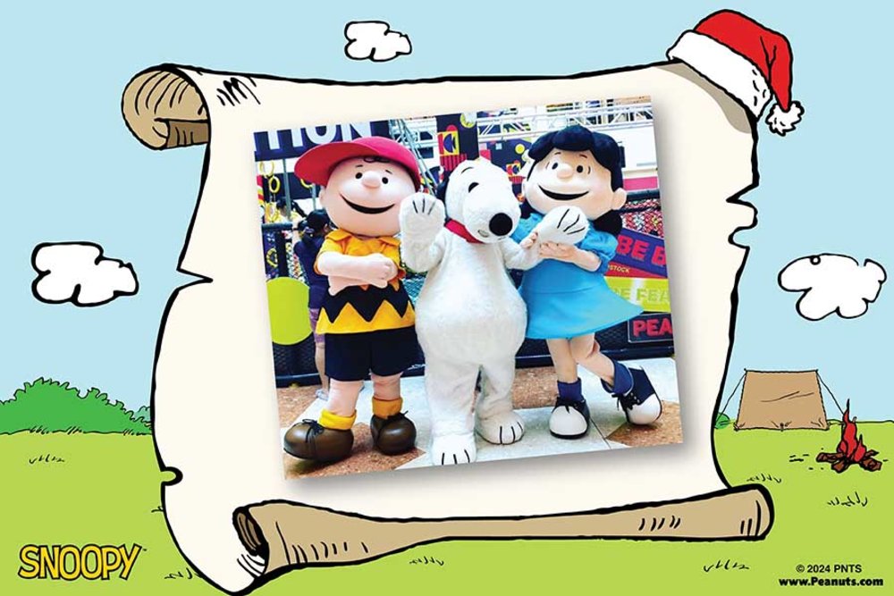 Festive Wild-erland 2024 at Mandai Wildlife Reserve - Meet and Greet Snoopy PEANUTS Characters