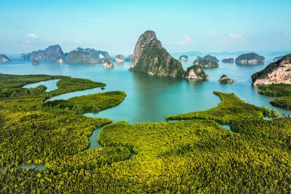 Đi Xuồng Qua Vịnh Phang Nga Hay Đảo James Bond