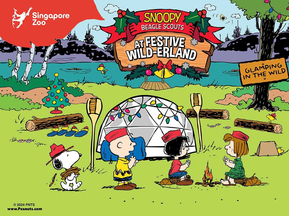 Festive Wild-erland 2024 at Mandai Wildlife Reserve - Glamping in the Wild at the Singapore Zoo