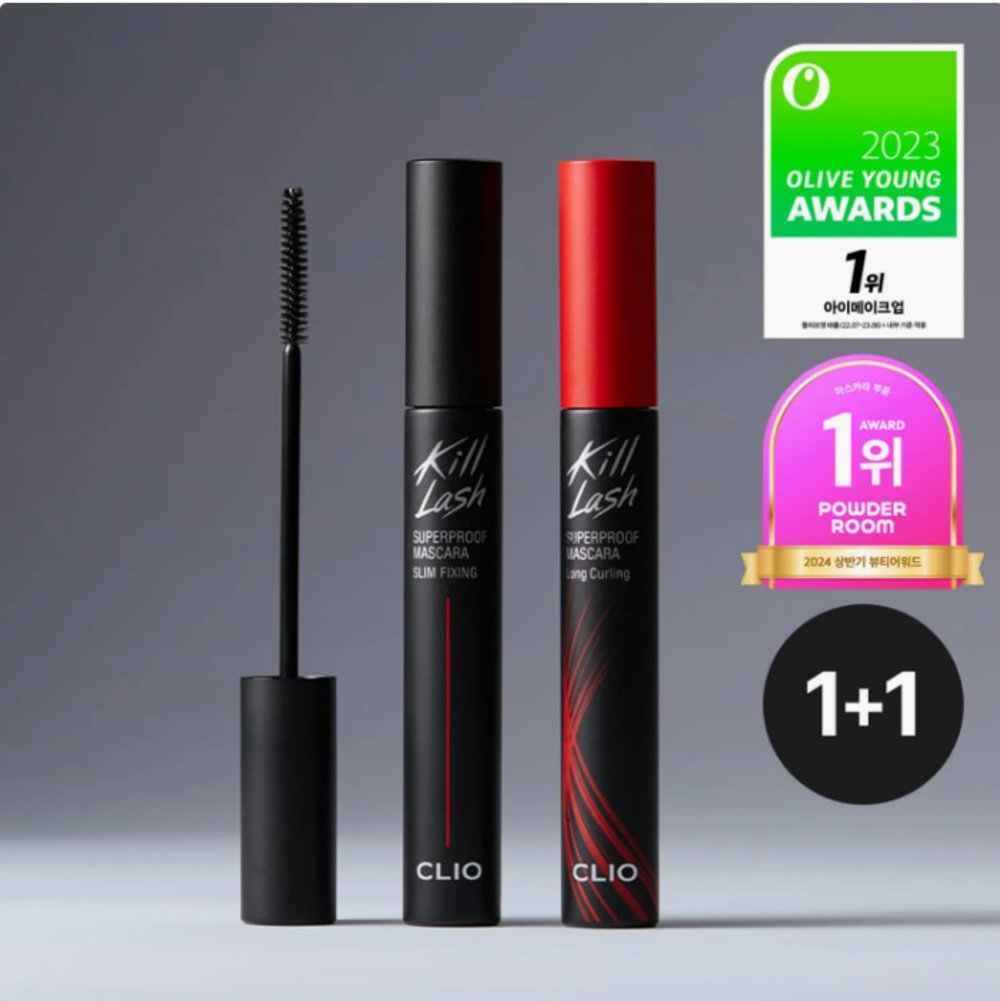 Olive Young必買推薦｜Clio Kill Lash Superproof Mascara