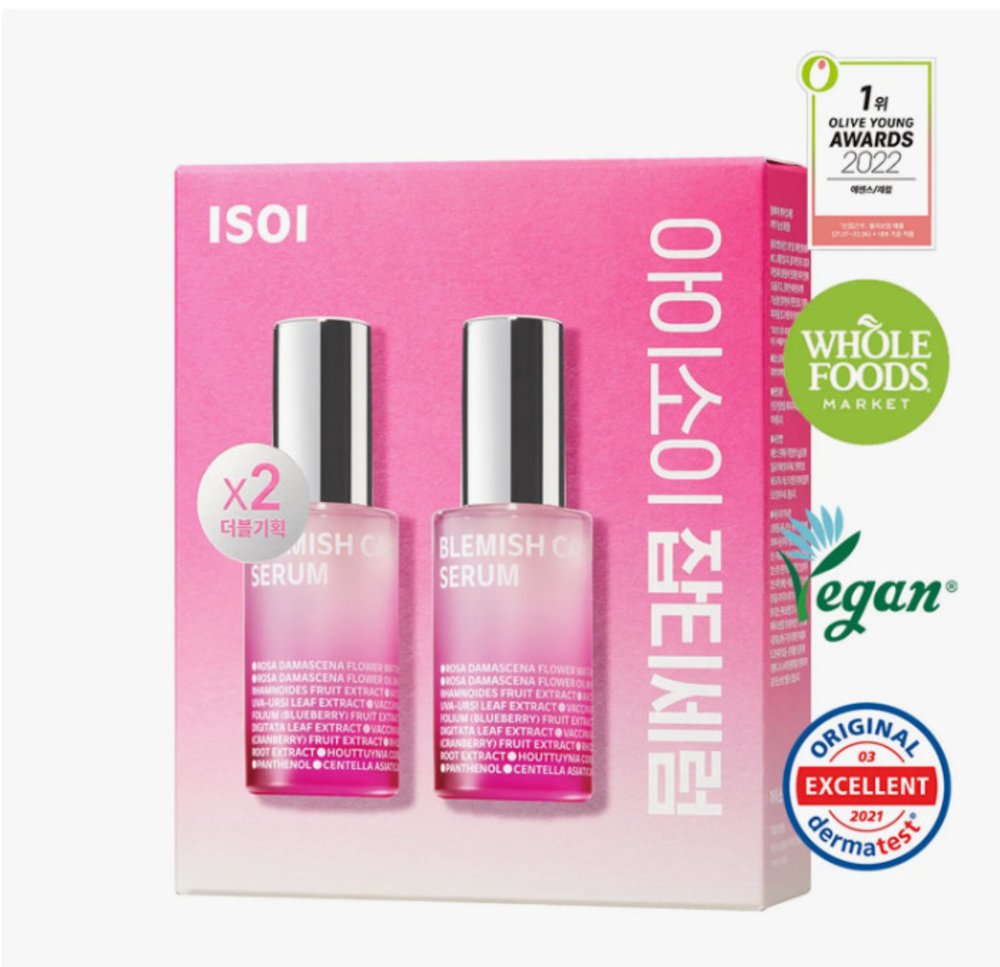 Olive Young必買推薦｜ISOI Bulgarian Rose Blemish Care Serum