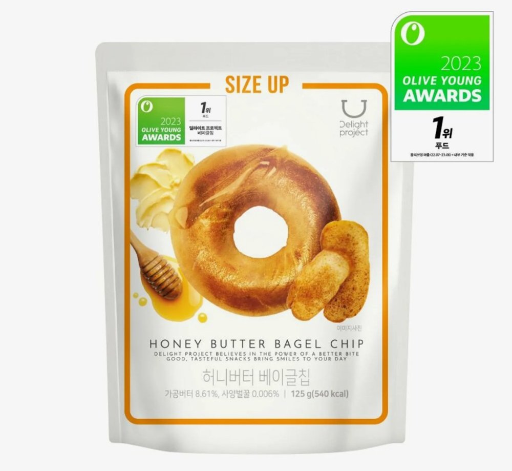 Olive Young必買推薦｜Delight Project Bagel Chips