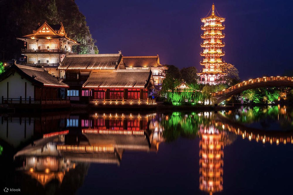 Khu Danh Lam Thắng Cảnh Hai Sông Và Bốn Hồ - Quế Lâm 