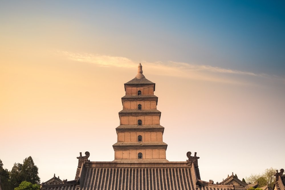 Tháp Đại Nhạn - Khám Phá Tây Du Ký