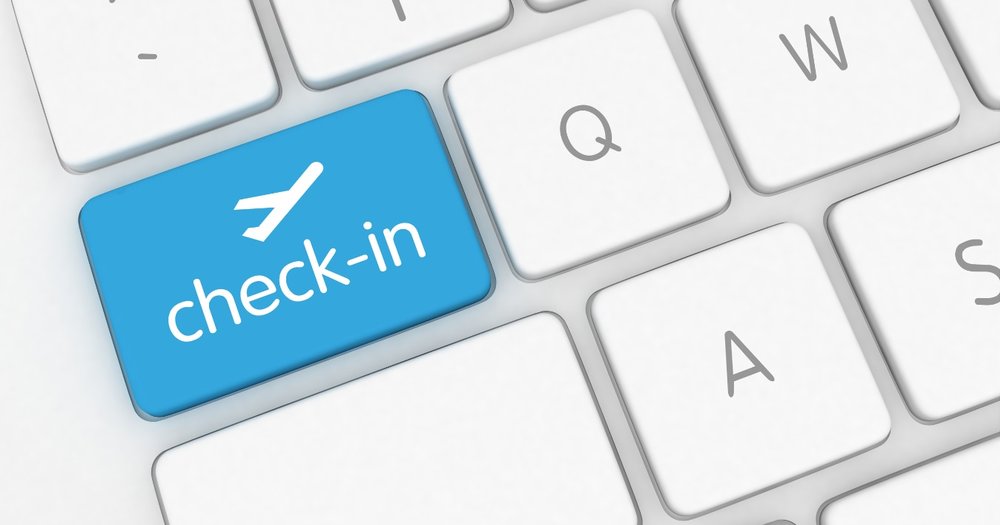 Online check-in for flight