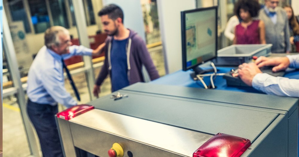 Airport security process