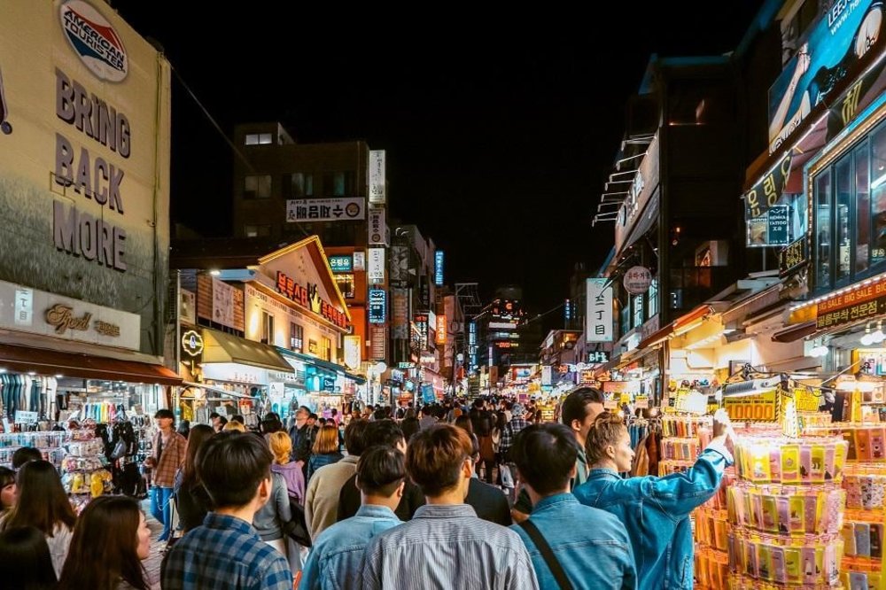 Hongdae District (Source: Daily Travel Pill)