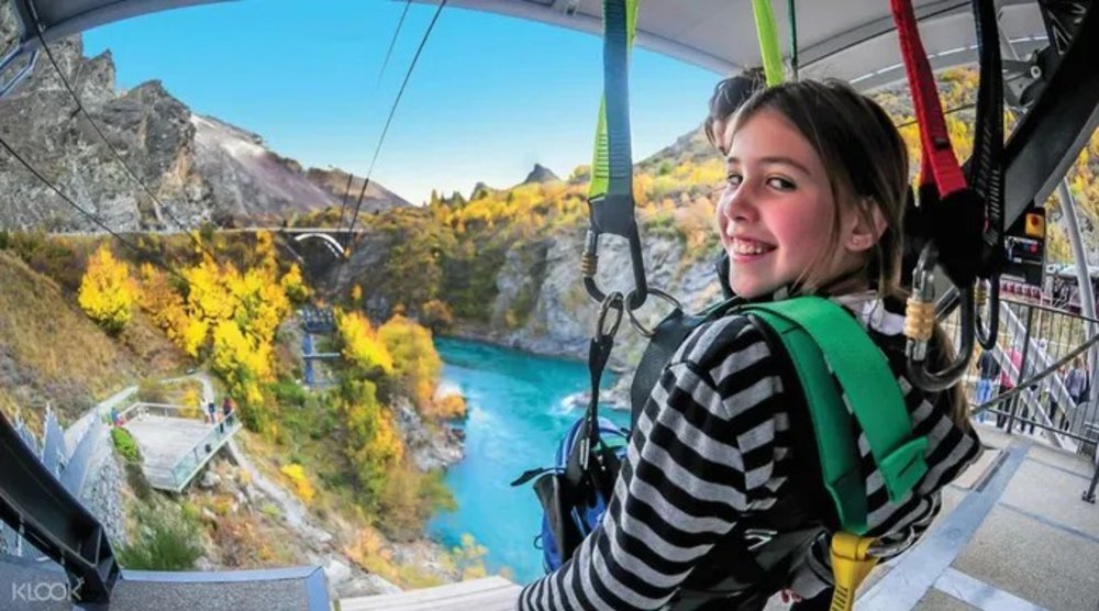 紐西蘭皇后鎮｜卡瓦勞大橋滑索體驗