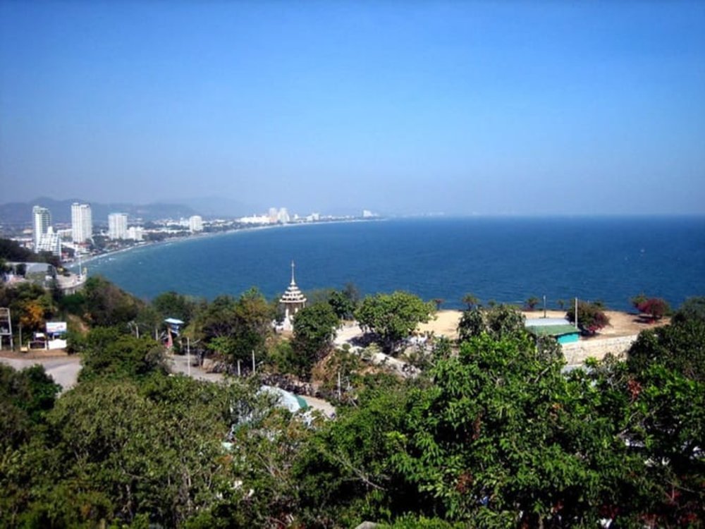 華欣自由行|考佬寺眺望海灘