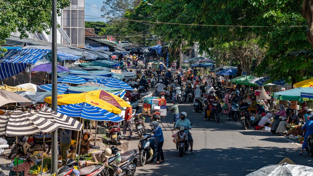 Central Vietnam Itinerary - Hue Dong Ba Market in the Morning