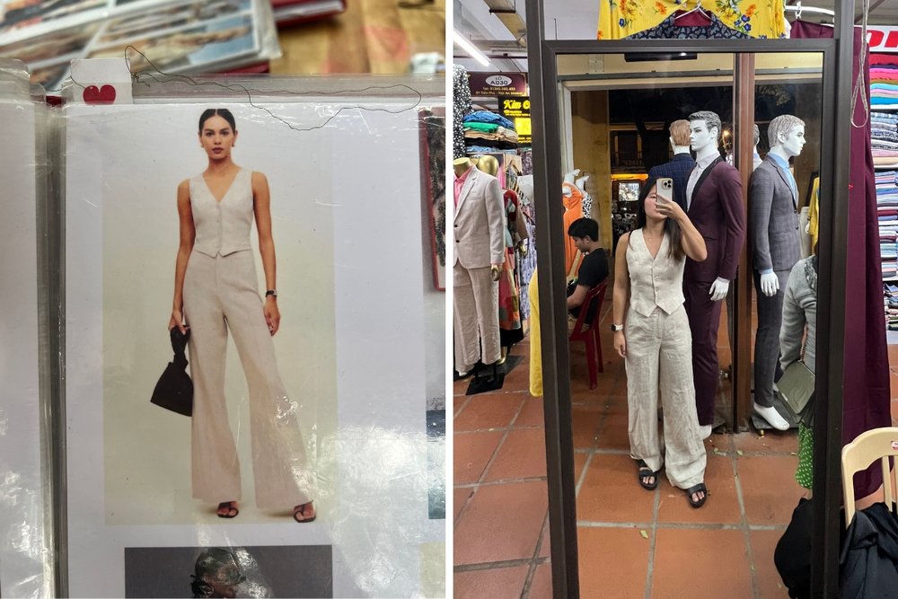 Central Vietnam Itinerary - Hoi An 41 Tailor Inside Hoi An Cloth Market Tailoring Clothes