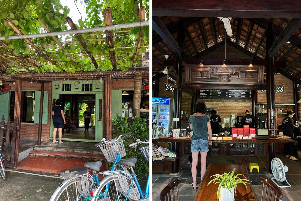 Central Vietnam Itinerary - Hoi An Sound Of Silence Coffee Shop Entrance