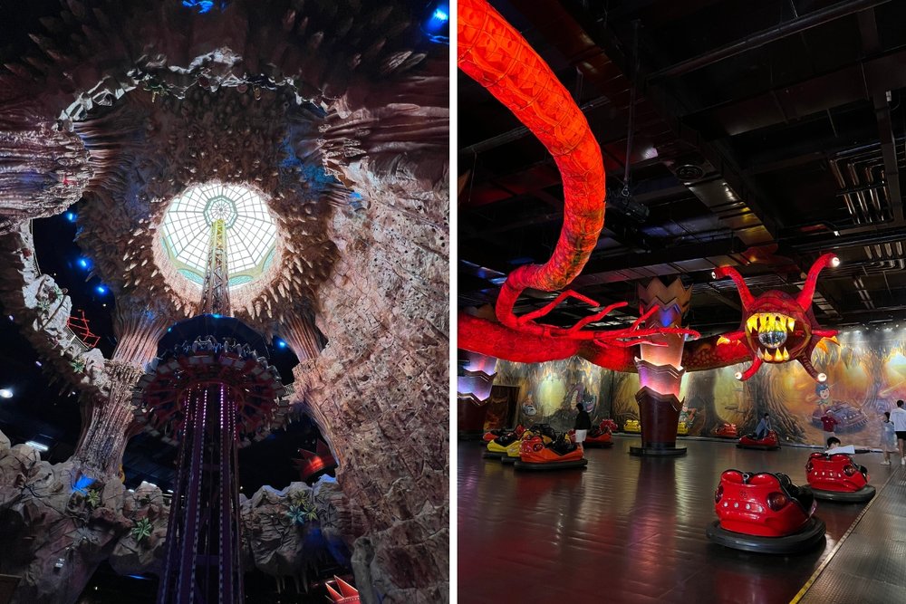 Central Vietnam Itinerary - Da Nang Ba Na Hills Fantasy Park Indoor Rides