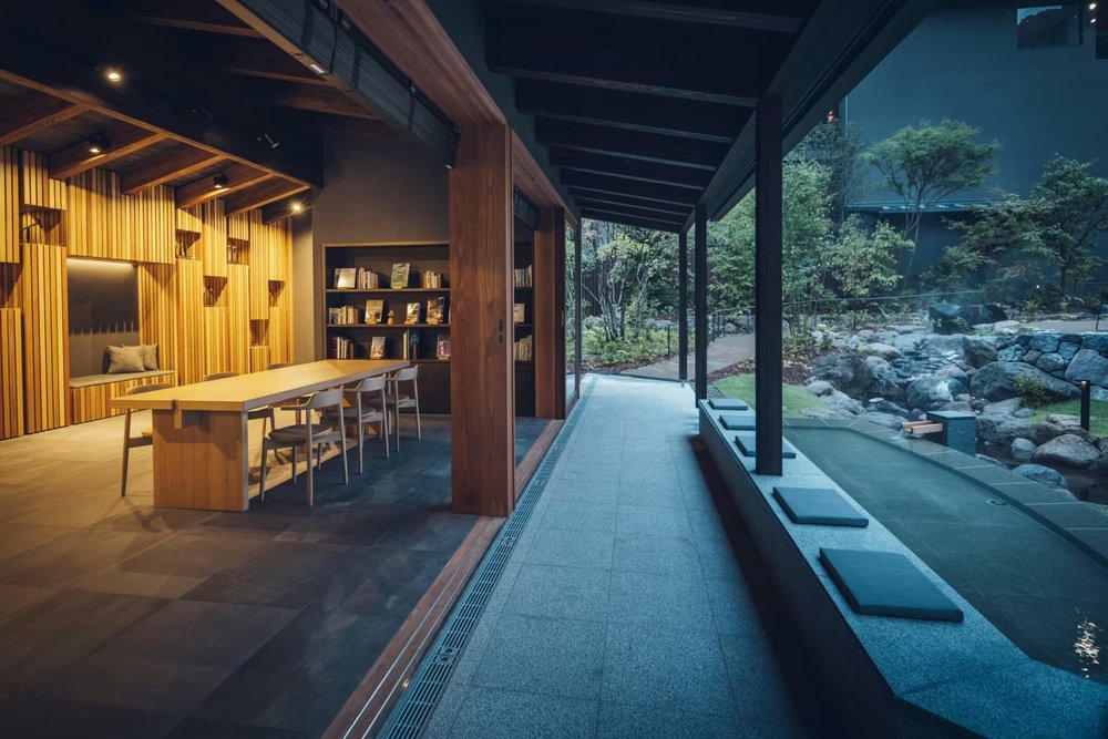 星野集團 界 奧飛驒 圖書館