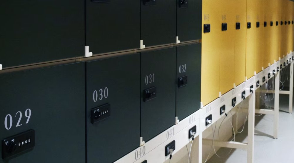 星野集團1955東京灣 配備24小時免費儲物櫃