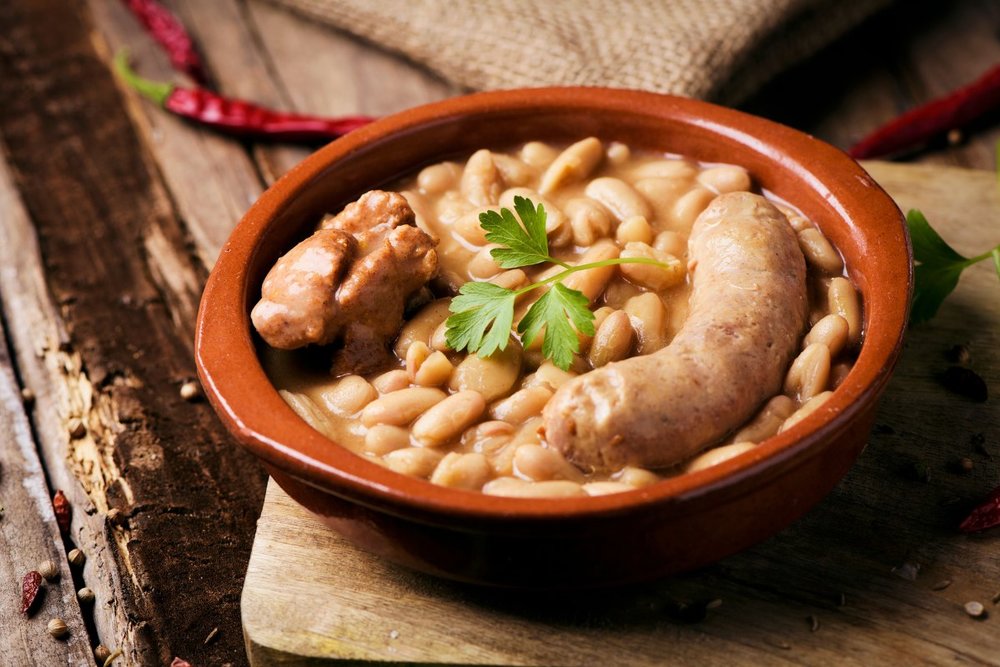 Ragu Thịt Và Đậu Cassoulet