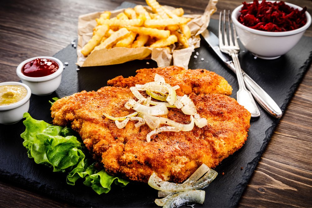 Thịt Rán Schnitzel Giòn Rụm