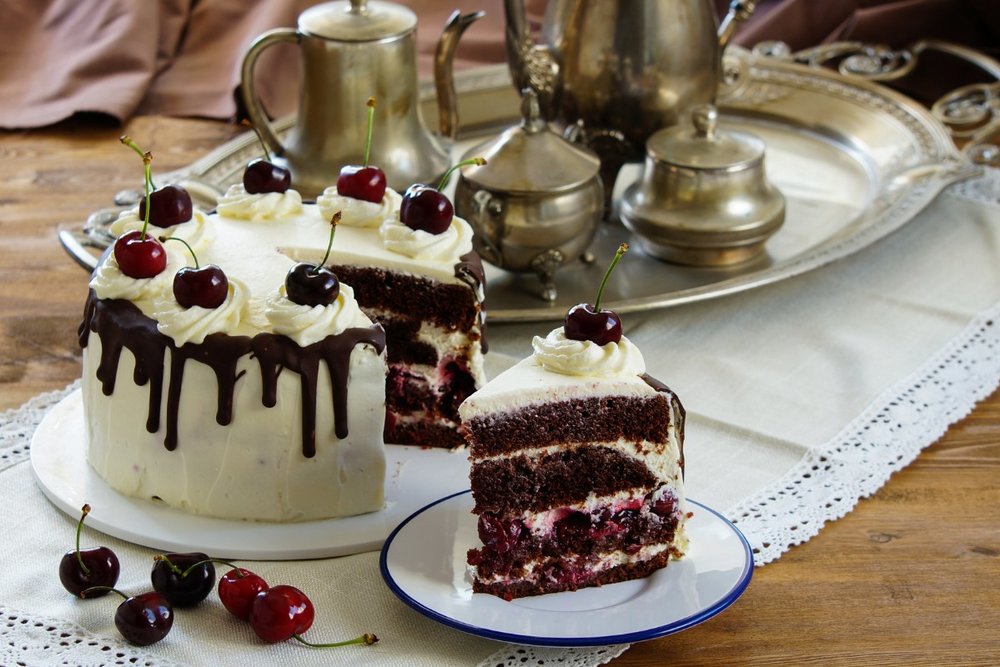  Bánh Schwarzwälder Kirschtorte