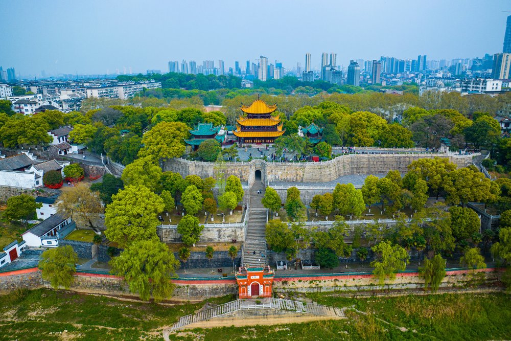  Tháp Nguyệt Dương Ở Hồ Nam