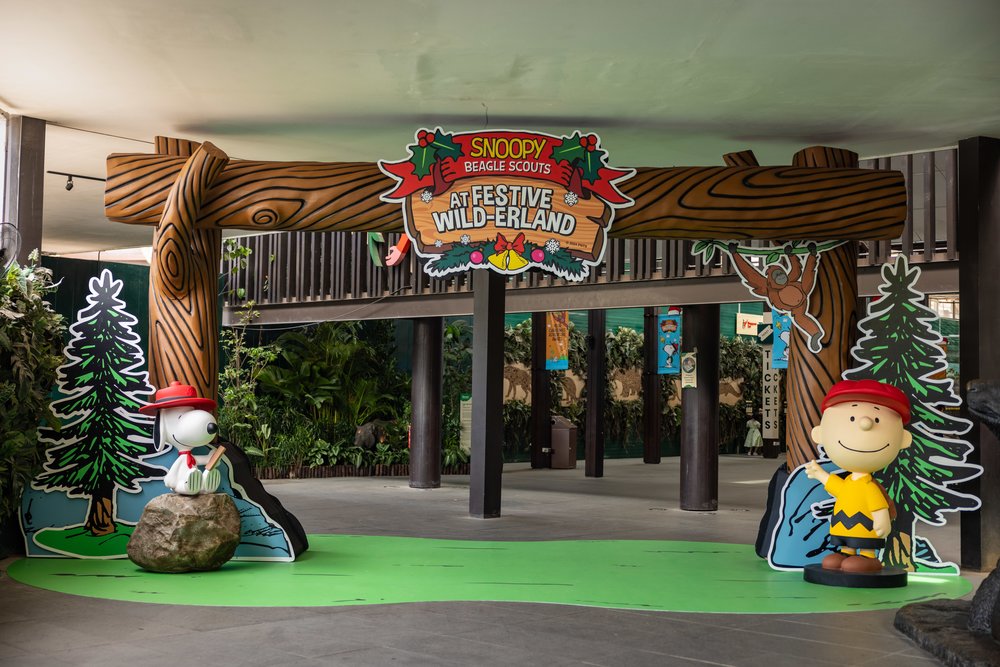 Mandai Wildlife Reserve in Singapore Festive Wild-erland - Entrance to Singapore Zoo