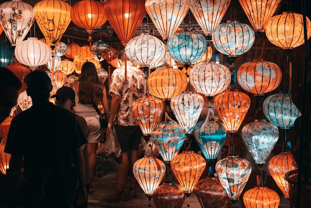 Central Vietnam Itinerary - Hoi An Night Market Lanterns