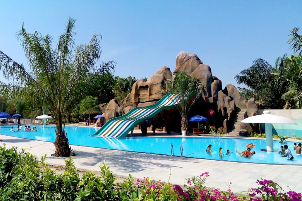  Đắm Mình Trong Công Viên Nước Vườn Xoài