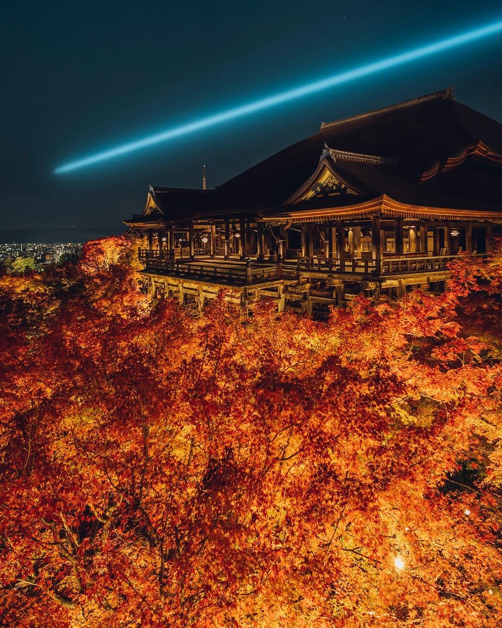kiyomizu temple autumn