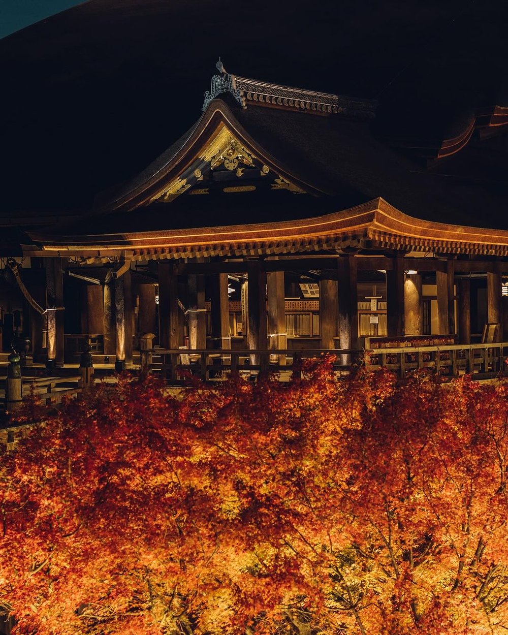 kiyomizu temple autumn