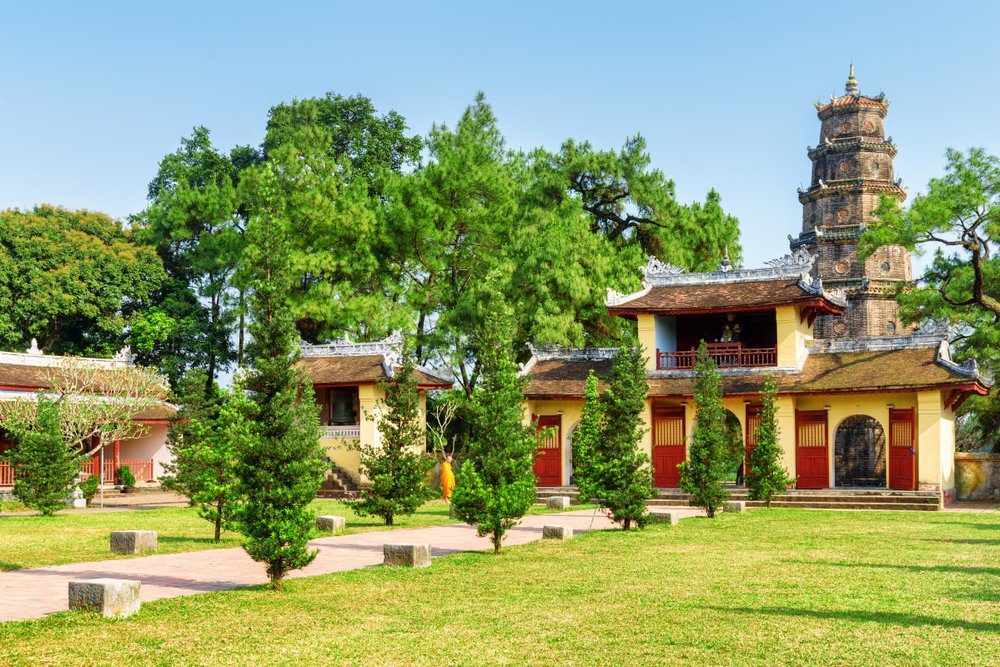 Tìm Hiểu Lịch Sử Chùa Thiên Mụ Ở Huế 