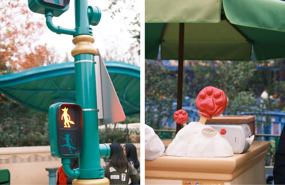 上海迪士尼｜狐狸爪造型冰棒