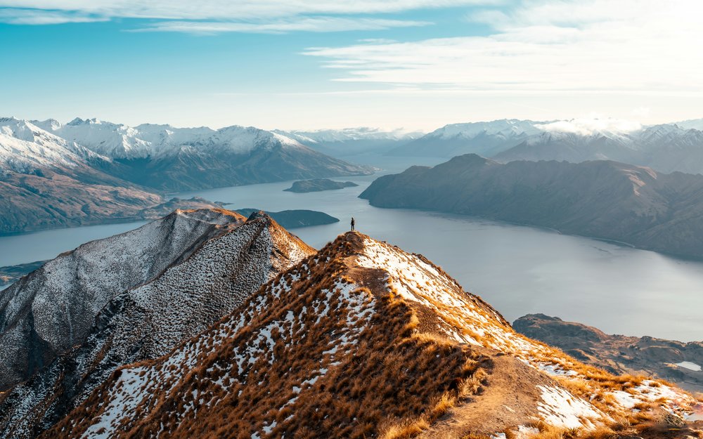 Best Road Trips in the World - New Zealand South Island Wanaka Roys Peak