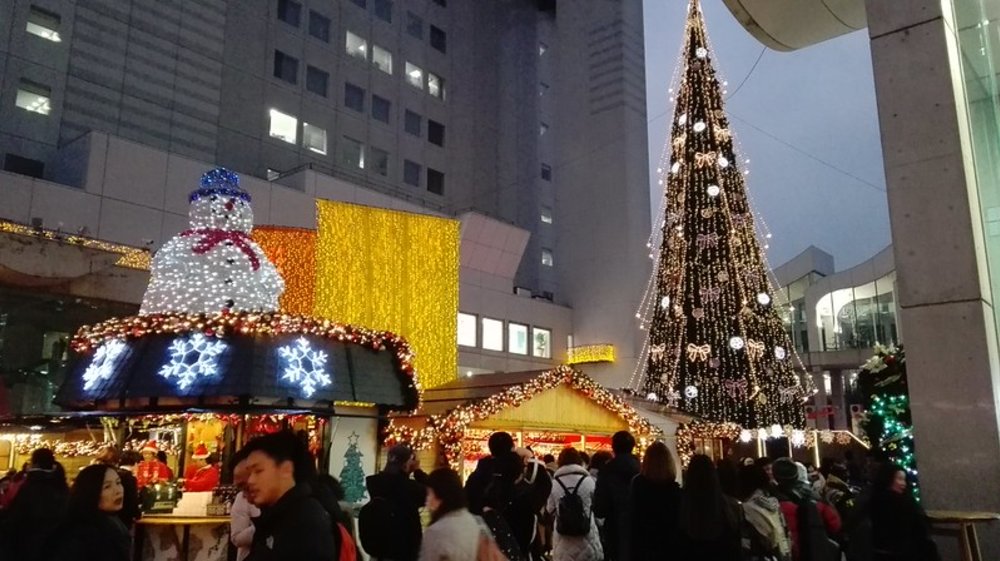 SG Japan Winter Activities: Christmas markets in Osaka