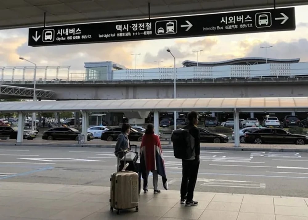 金海機場到市區可搭釜山地鐵