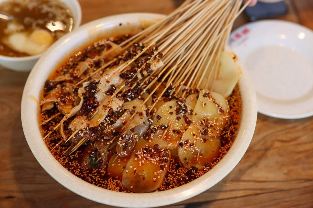 Gà Bobo Nướng Nhúng Sốt Cay 