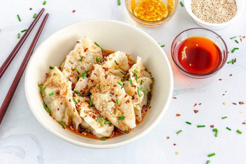  Sủi Cảo Sốt Cay Zhong Nồng Vị Truyền Thống Thành Đô