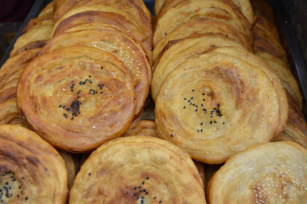  Bánh Nhân Thịt Guokui Thơm Ngon