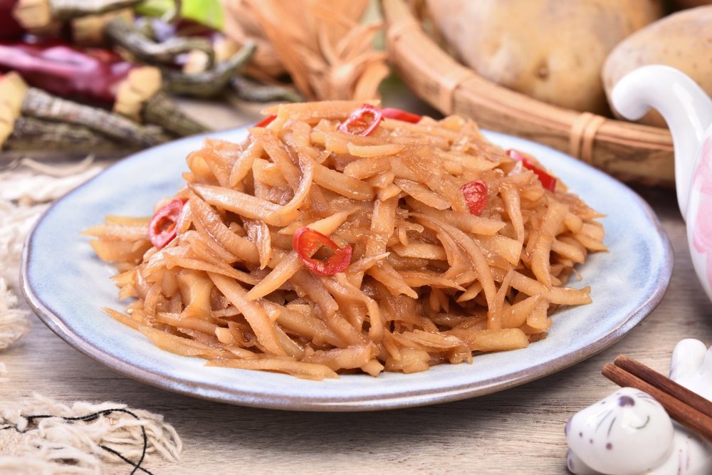  Khoai Tây Bào Sợi Xào