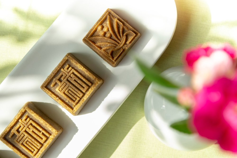  Bánh Đậu Vàng Uống Cùng Trà Xanh