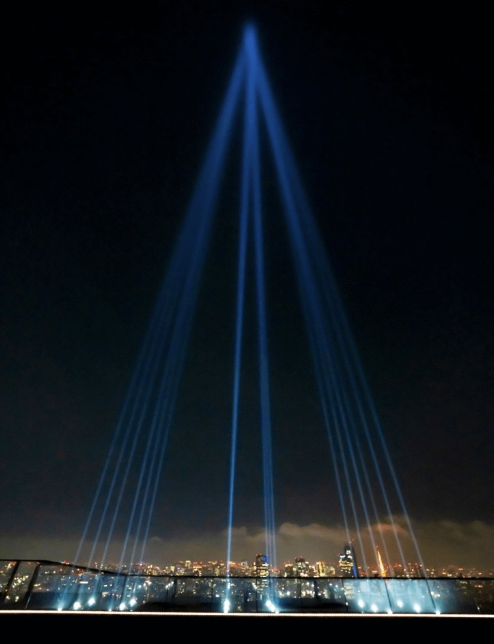 Shibuya sky sparkling view