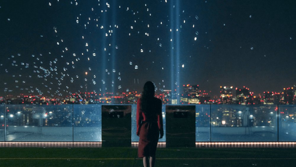 Shibuya sky sparkling view