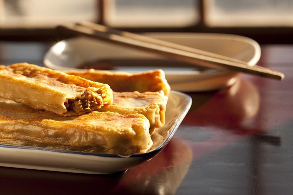 Bánh Bao Chiên Dài Giòn Rụm