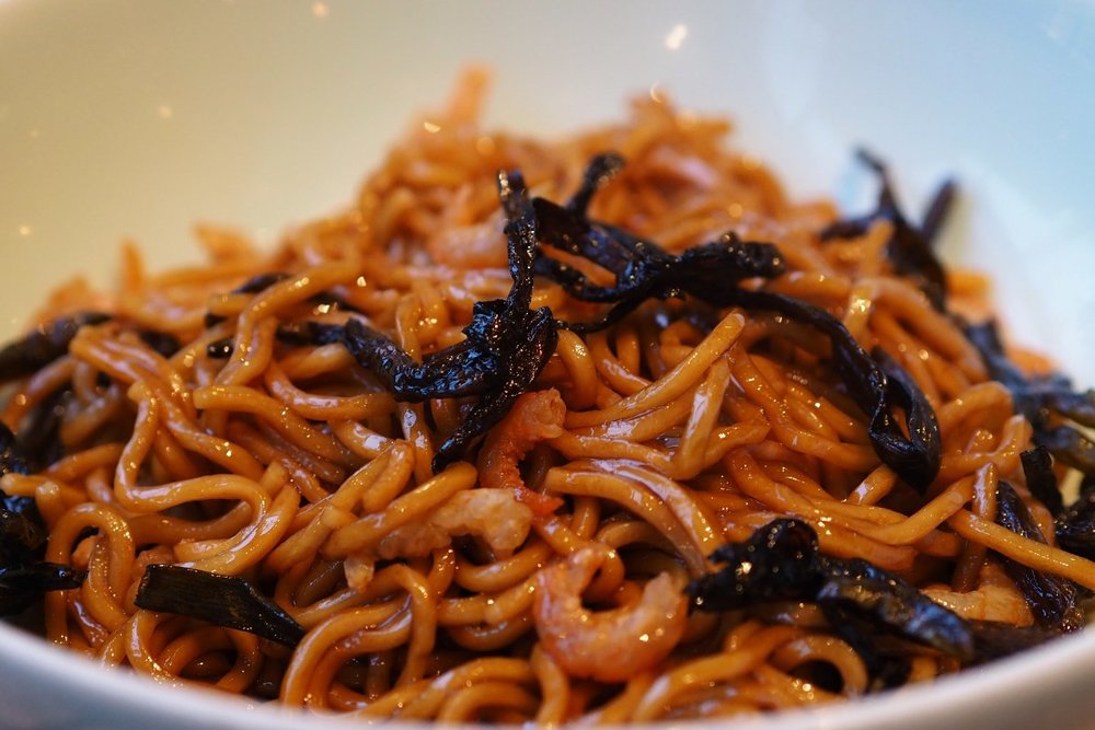 Mì Trộn Dầu Hành Lá 