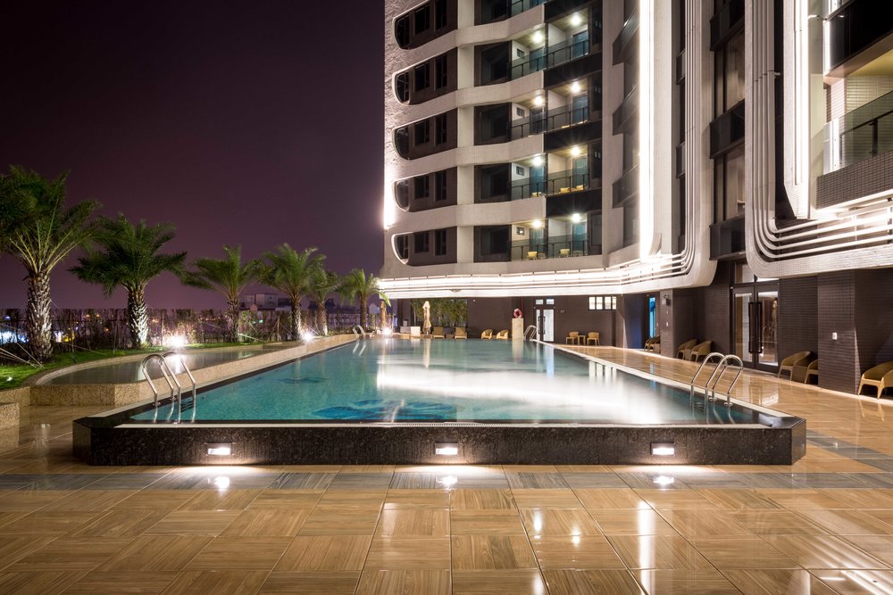 村卻國際溫泉酒店-戶外游泳池