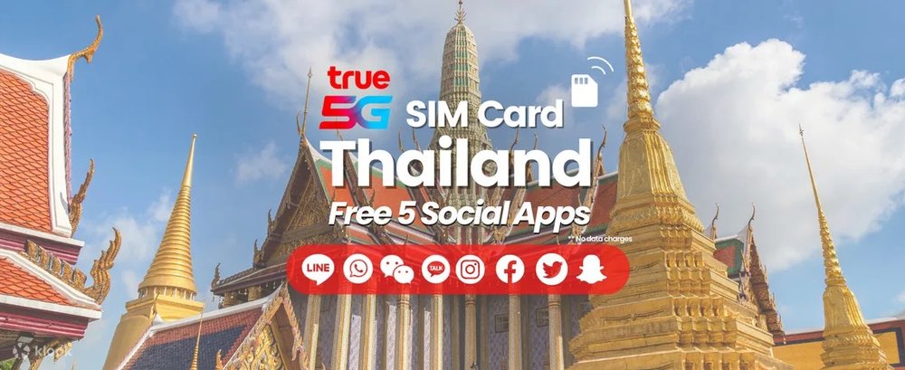  [True5G] SIM Du Lịch Thái Lan - Nhận SIM Tại Thái Lan