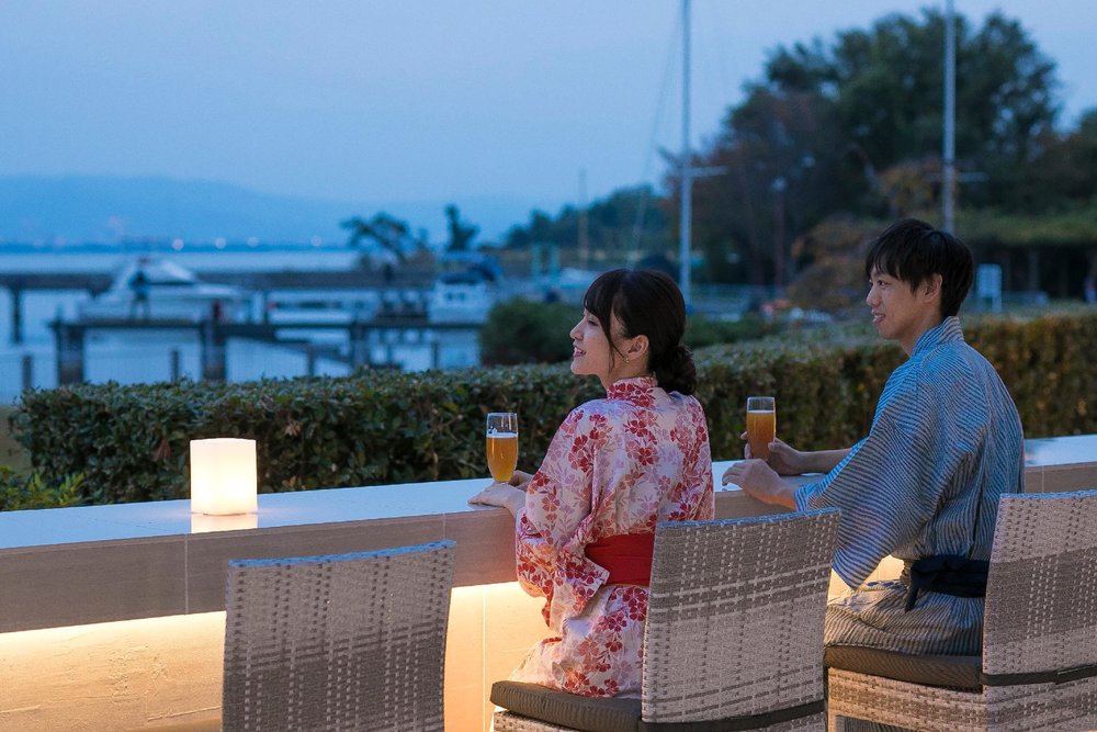 雄琴溫泉 琵琶湖綠水亭溫泉飯店 