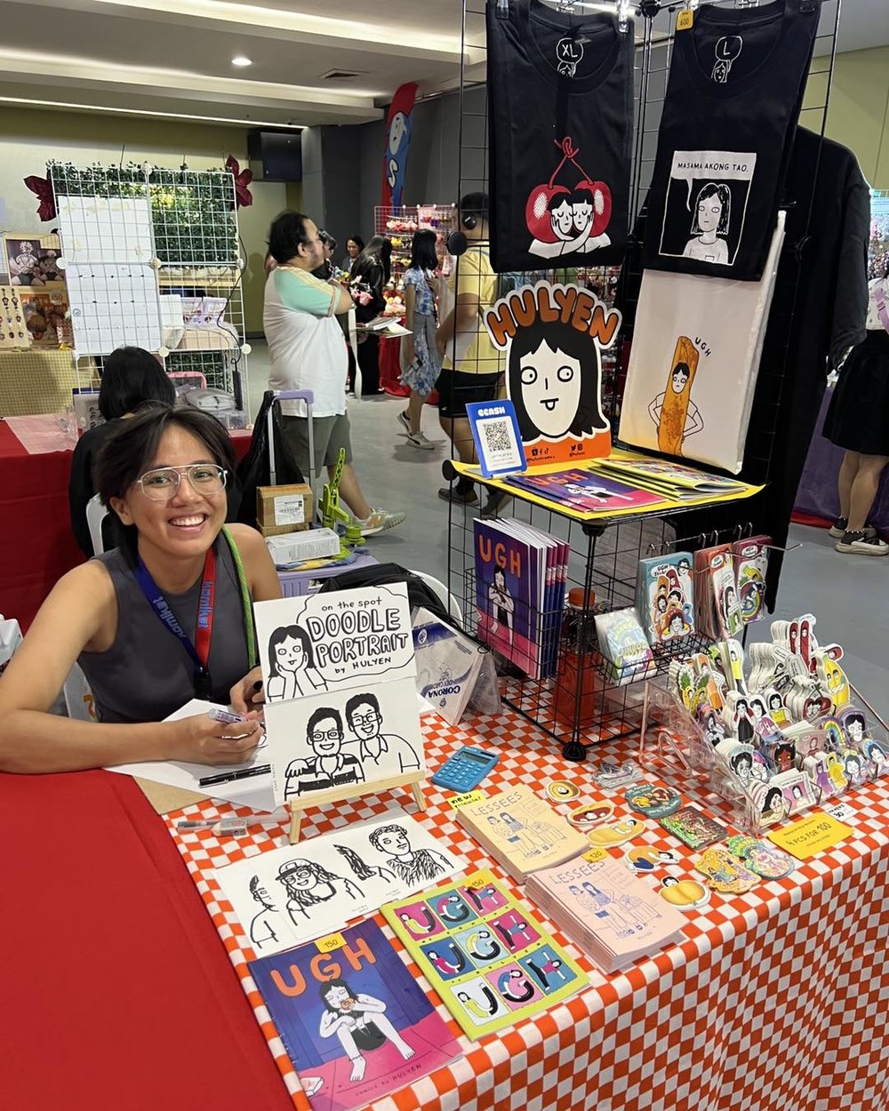 Komik artist in Paskomiket 2024