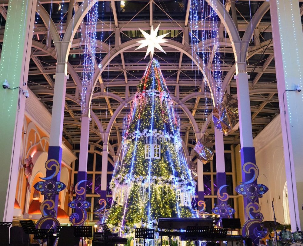 Giant Christmas Tree