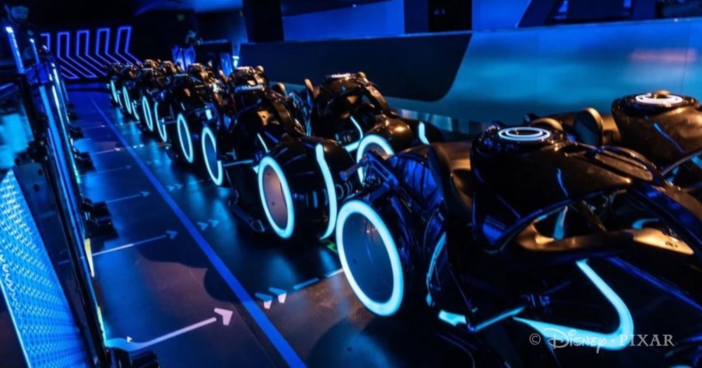 Winning is the name of the game in TRON: Legacy! Credits: @shanghaidisneyresort on Instagram